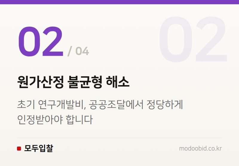 원가산정 불균형 해소 — AI 혁신기업을 위한 조달청 공공조달 시장 진입 실무 체크리스트 (2024년 업데이트)