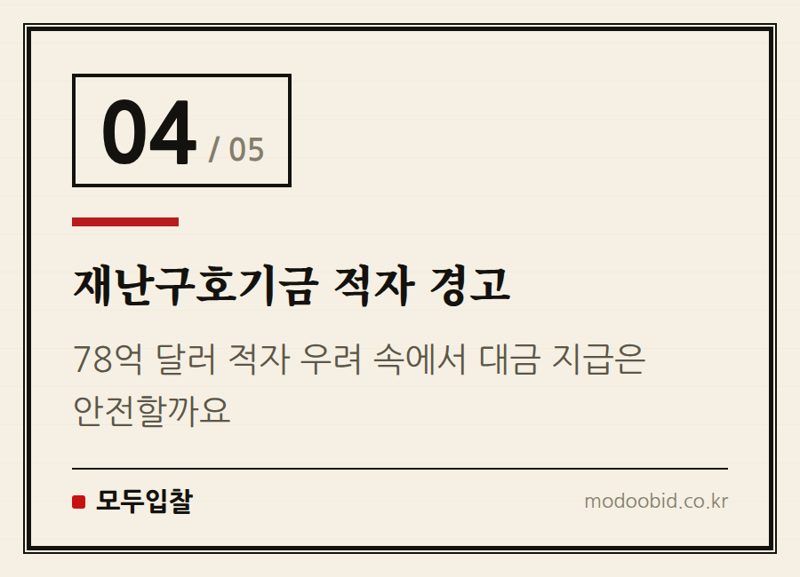 재난구호기금 적자 경고 — 2026 美 FEMA 재난 조달 급감: 협력사 생존 전략 긴급 진단