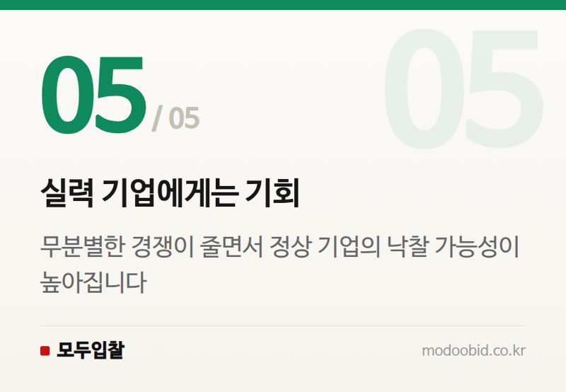실력 기업에게는 기회 — 2024 조달청 물품 입찰보증금 강화, 진짜 사업만 살아남는 법