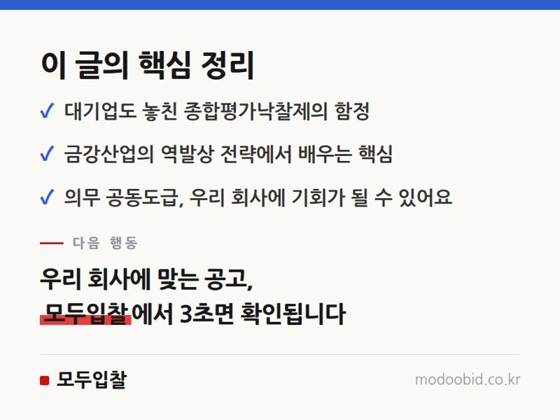 킨텍스 주차복합빌딩 600억 입찰: 종합평가낙찰제, 이제는 기술과 전략의 시대입니다 핵심 정리