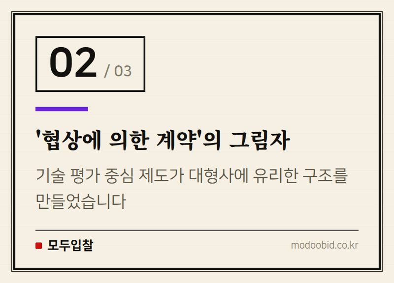 '협상에 의한 계약'의 그림자 — 공공조달 철도차량 입찰, 경쟁 없는 3,987억 원 사업의 뒷이야기