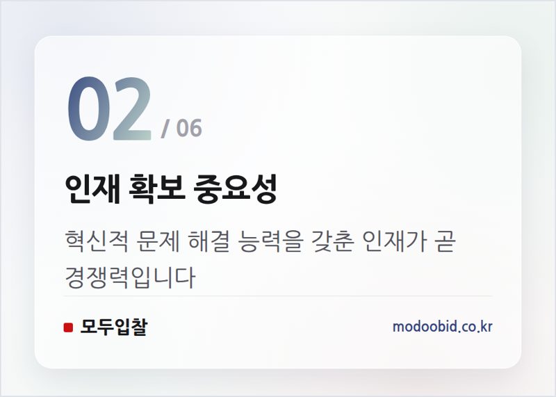 인재 확보 중요성 — 미래 조달시장 엿보기: 대기업-대학 협력, 중소기업은 무엇을 준비해야 할까요?