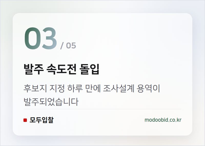발주 속도전 돌입 — 호남 반도체 산단: 주가만 보셨다면 놓칩니다. 실제 조달 기회 분석과 체크포인트