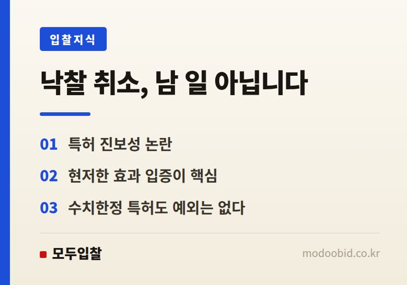 공공조달 특허 진보성, 과거보다 엄격해진 판단 기준에 대비하세요