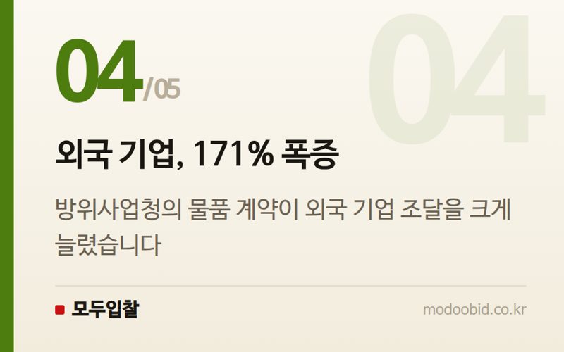 외국 기업, 171% 폭증 — 2025년 공공조달 5가지 격변: 건설은 웃고, 지방은 울다? 김차장의 심층 분석