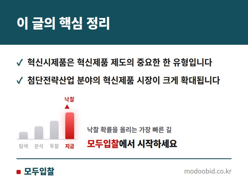 조달청 혁신제품, '시' 한 글자가 만든 3조원 시장 기회 분석 핵심 정리