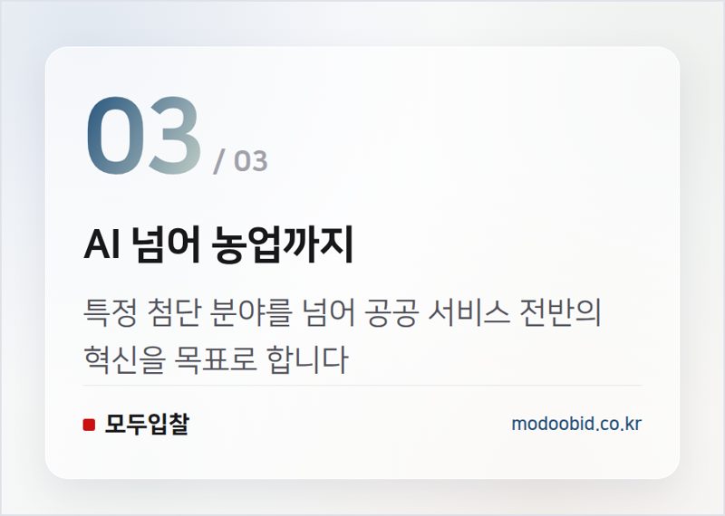 AI 넘어 농업까지 — 2026년 혁신제품 시범구매, 복수 실증이 던지는 조달 시장의 새 질문