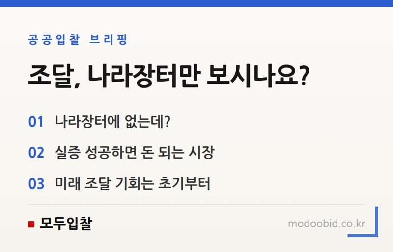 조달 시장의 새로운 문: 한라산 AI 드론 사업으로 보는 공모형 실증 프로젝트