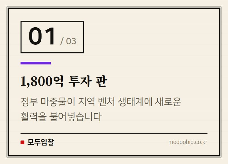 1,800억 투자 판 — 2024 전북 지역성장펀드 1,800억 투자, 제1호 펀드 의미와 기회는?