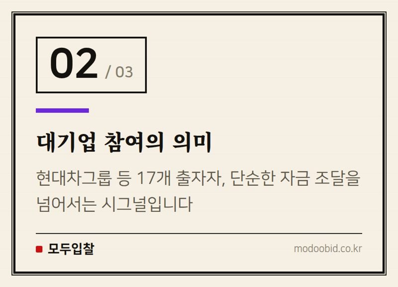 대기업 참여의 의미 — 2024 전북 지역성장펀드 1,800억 투자, 제1호 펀드 의미와 기회는?