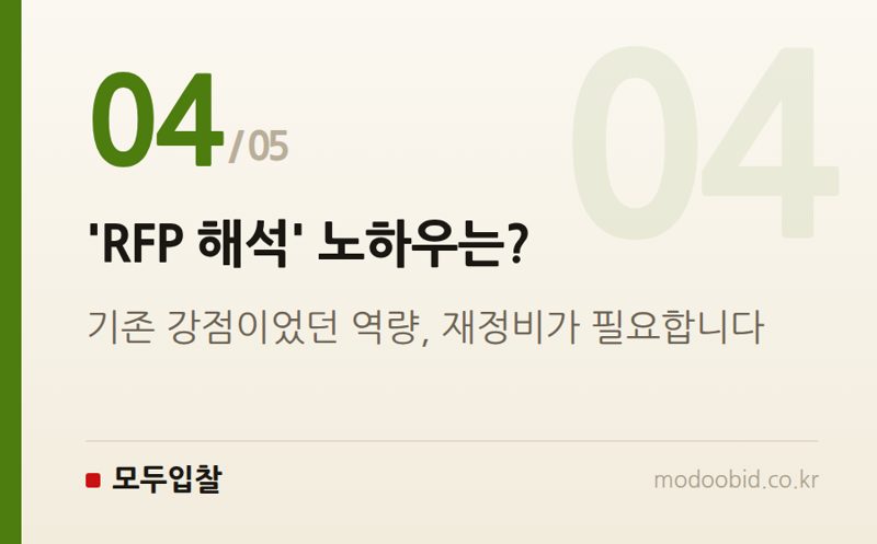 'RFP 해석' 노하우는? — 조달청 AI 제안요청서 시대, 우리 회사는 어떻게 준비해야 할까요?