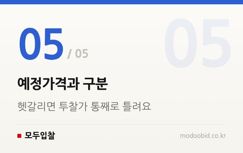 예정가격과 구분 — A값 있는 공고, 투찰가 계산 이렇게 다릅니다