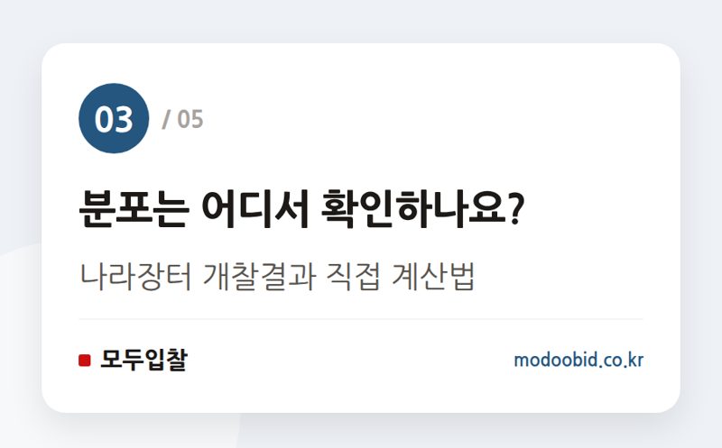 분포는 어디서 확인하나요? — 사정률 분포 확인법, 투찰 구간 좁히는 순서