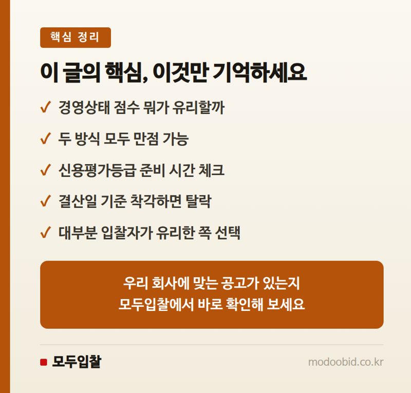 경영상태 점수, 재무비율과 신용평가 중 뭐가 유리할까 핵심 정리