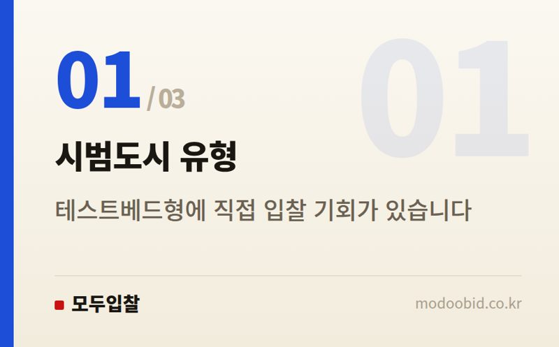 시범도시 유형 — 공공조달, K-AI 시티의 문을 두드릴 기회는 어디에 있나? (2026년 변화 분석)