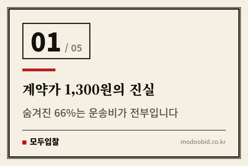계약가 1,300원의 진실 — 공공조달 ‘1,300원 계란’ 논란에서 배우는 교훈: 우리 기업은 어디서 기회를 잡을까요?